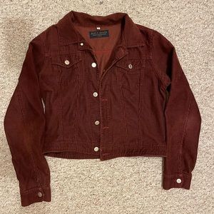 VINTAGE Juicy Couture Burgundy Corduroy Jacket - Size L